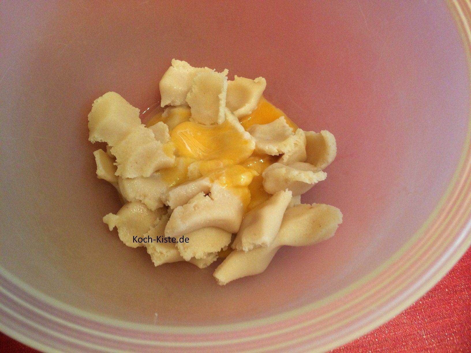 Zutaten für Marzipanfüllung