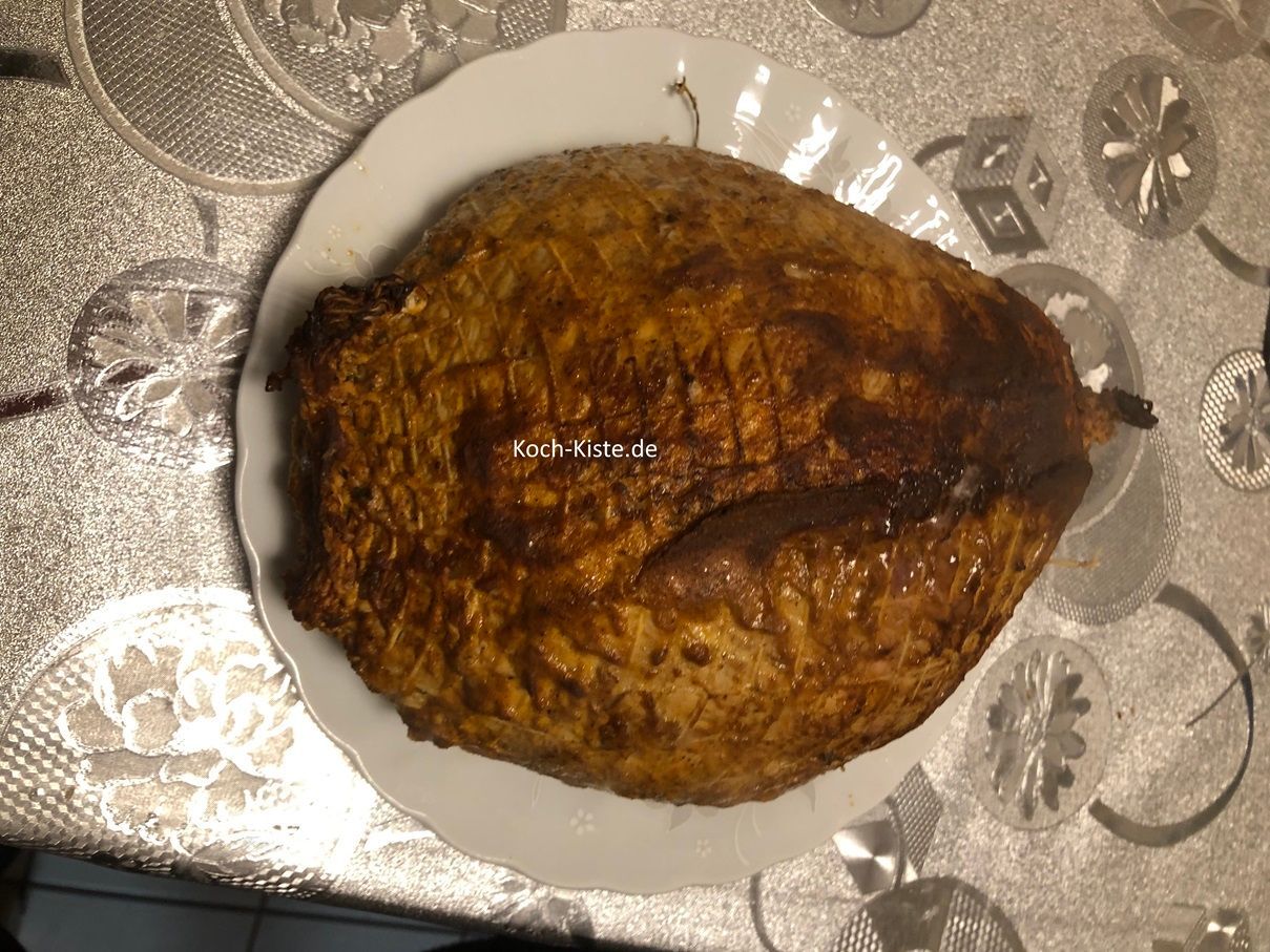 hebe ihn auf einen Teller