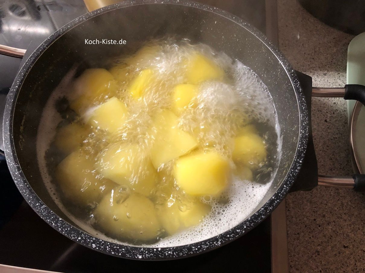 Nun kannst Du die Kartoffeln