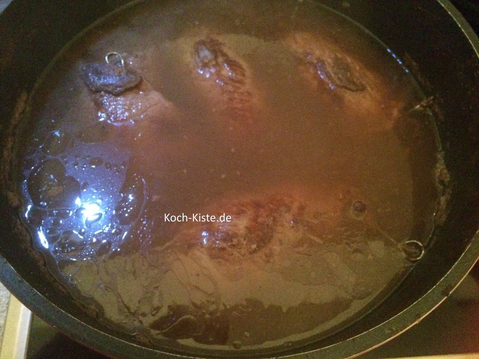 Rouladen müssen nun köcheln