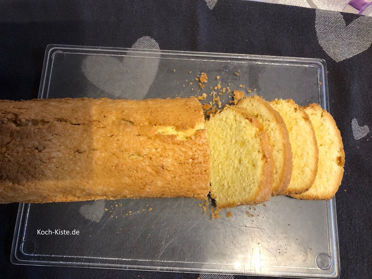 verzerhfertiger Sandkuchen