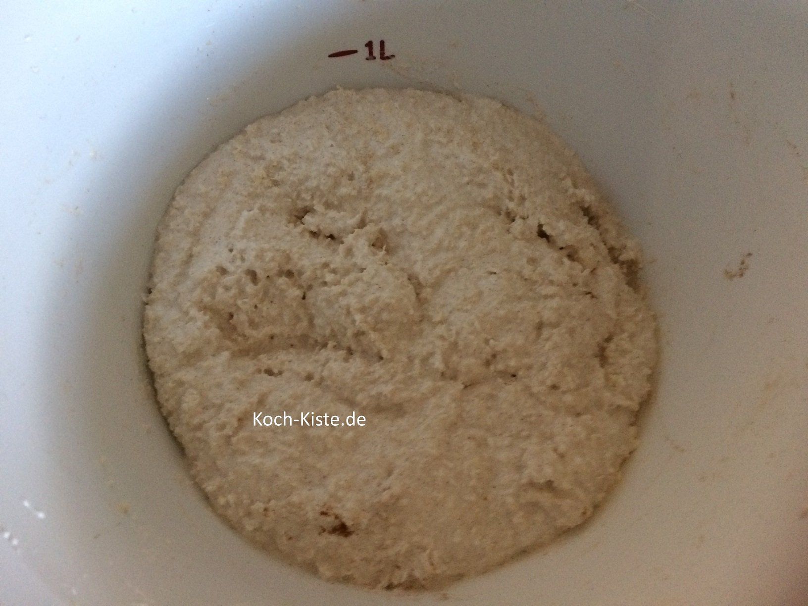 fertig gerührter Teig