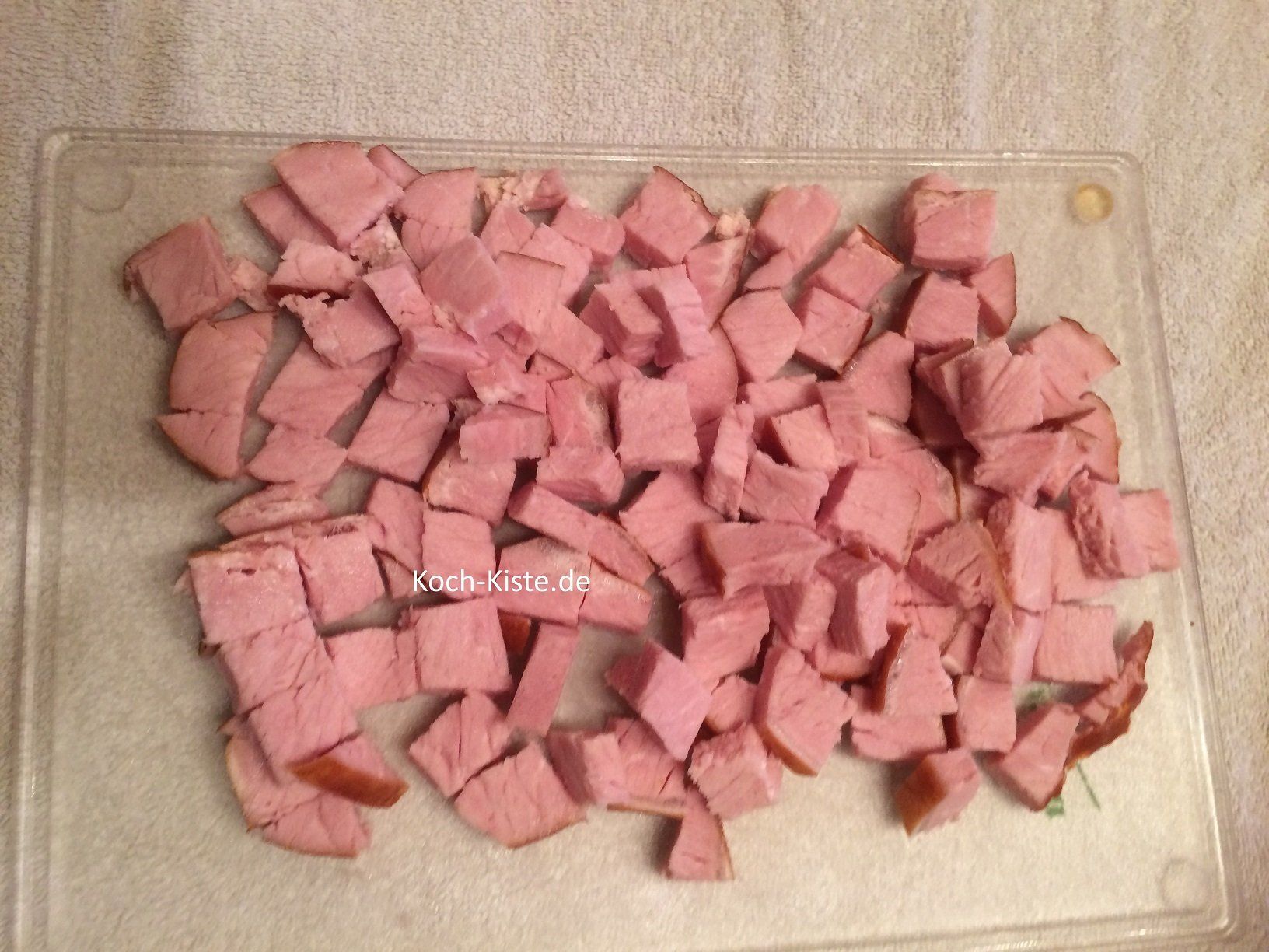 Kassler klein würfeln