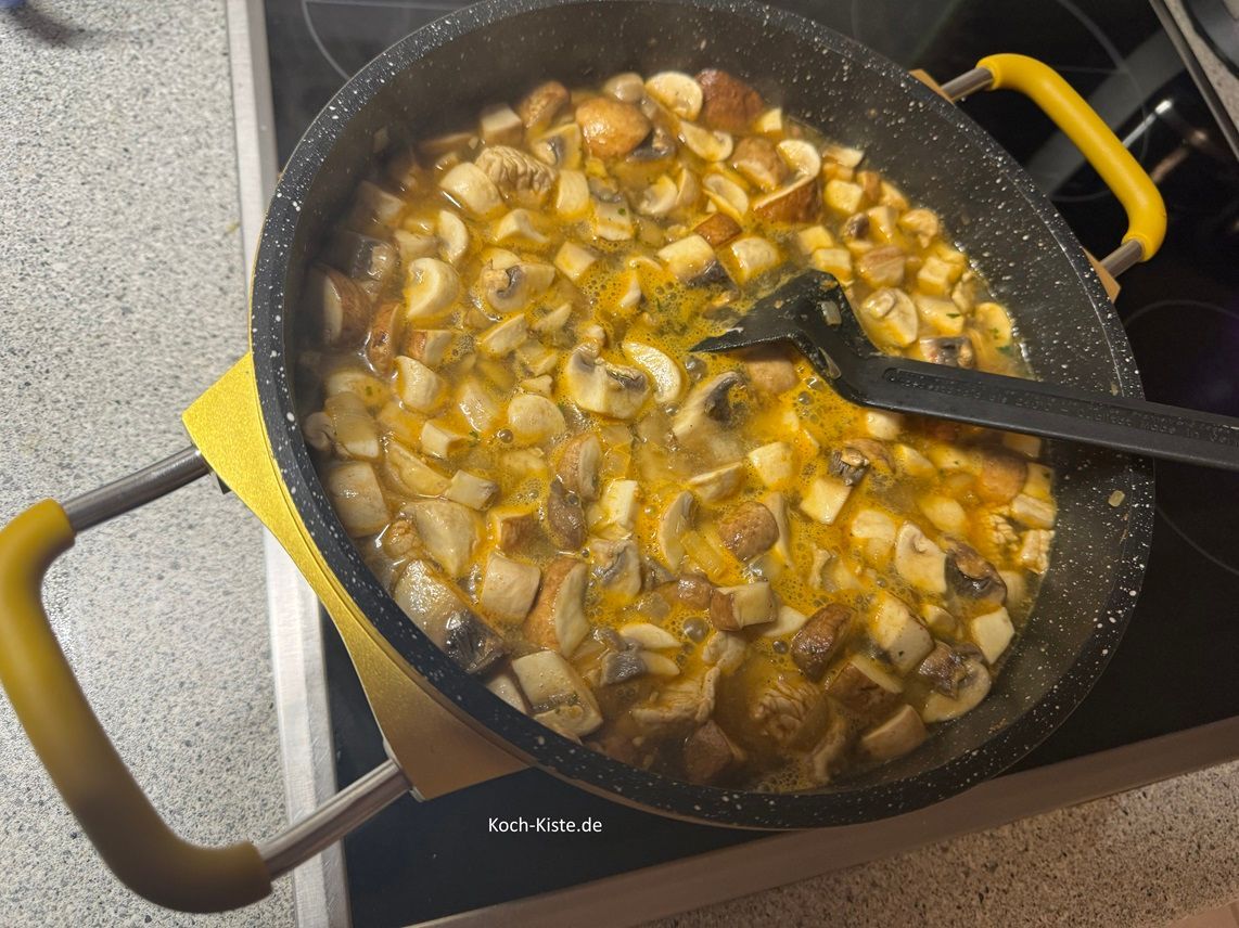 und dann das Wasser dazu