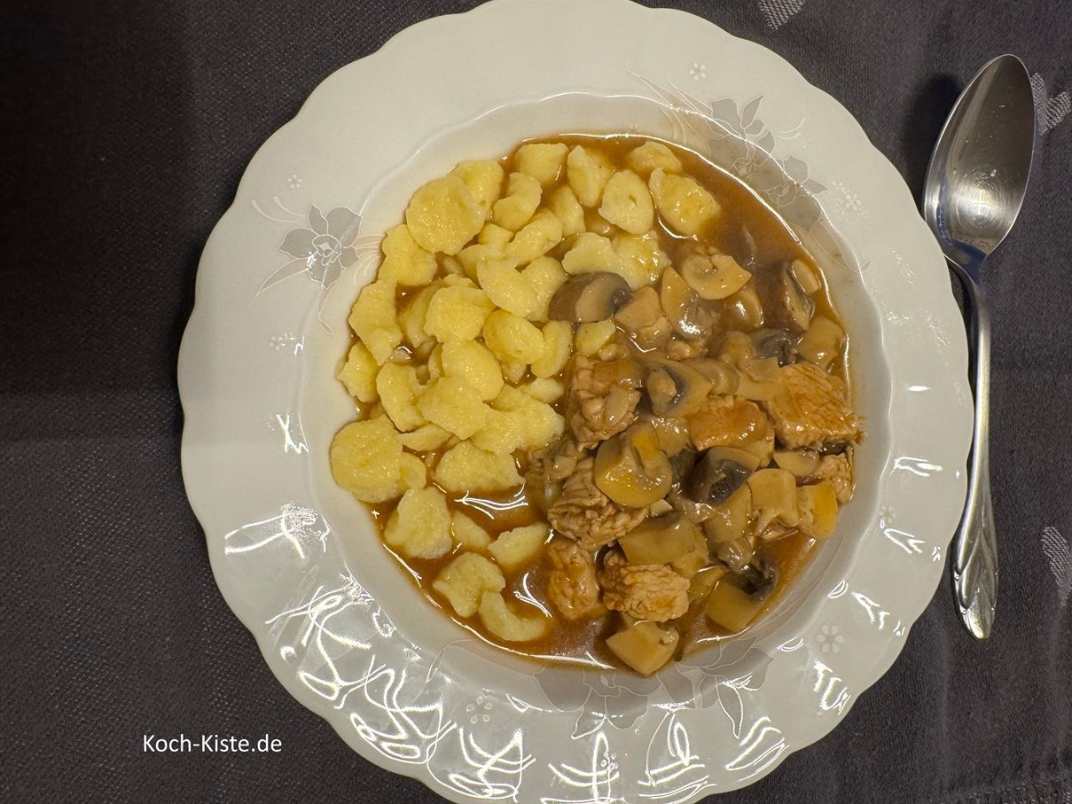 Puten Champi Gulasch