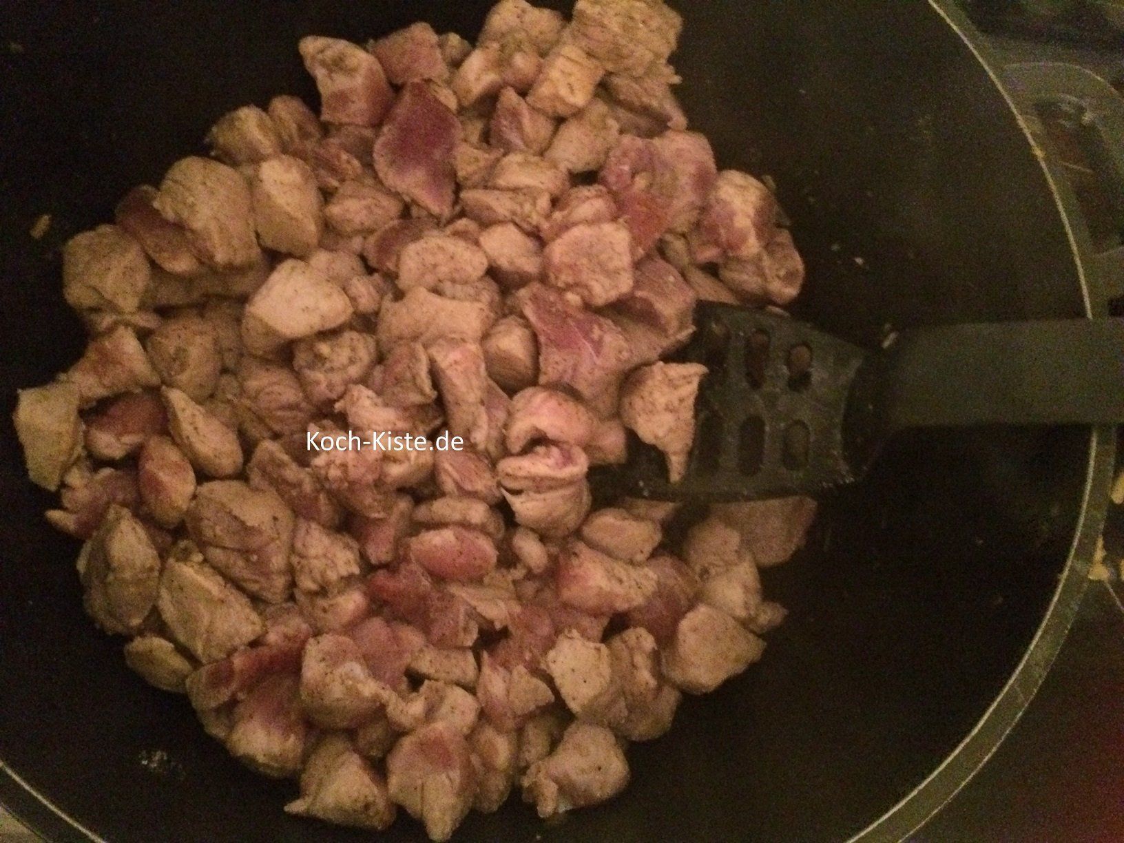 Fleisch scharf anbraten