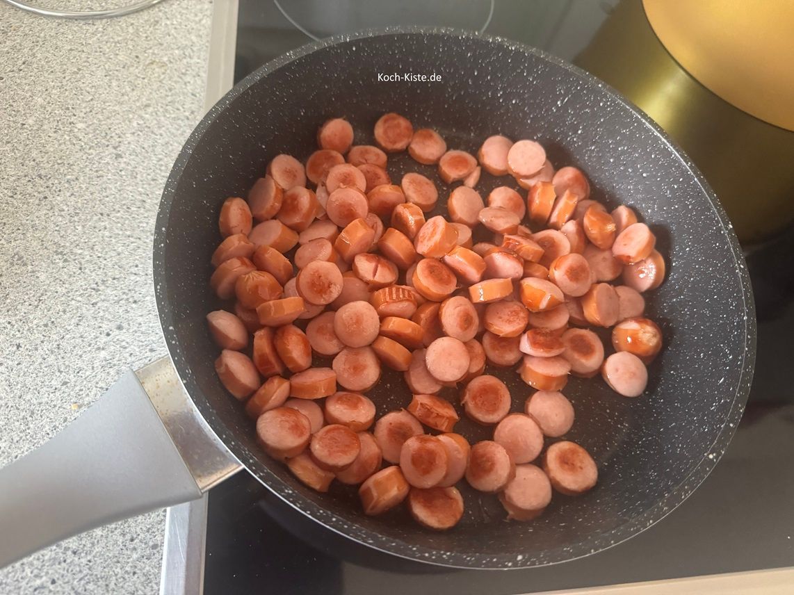 und brate sie bis sie eine schöne Bräune annehmen