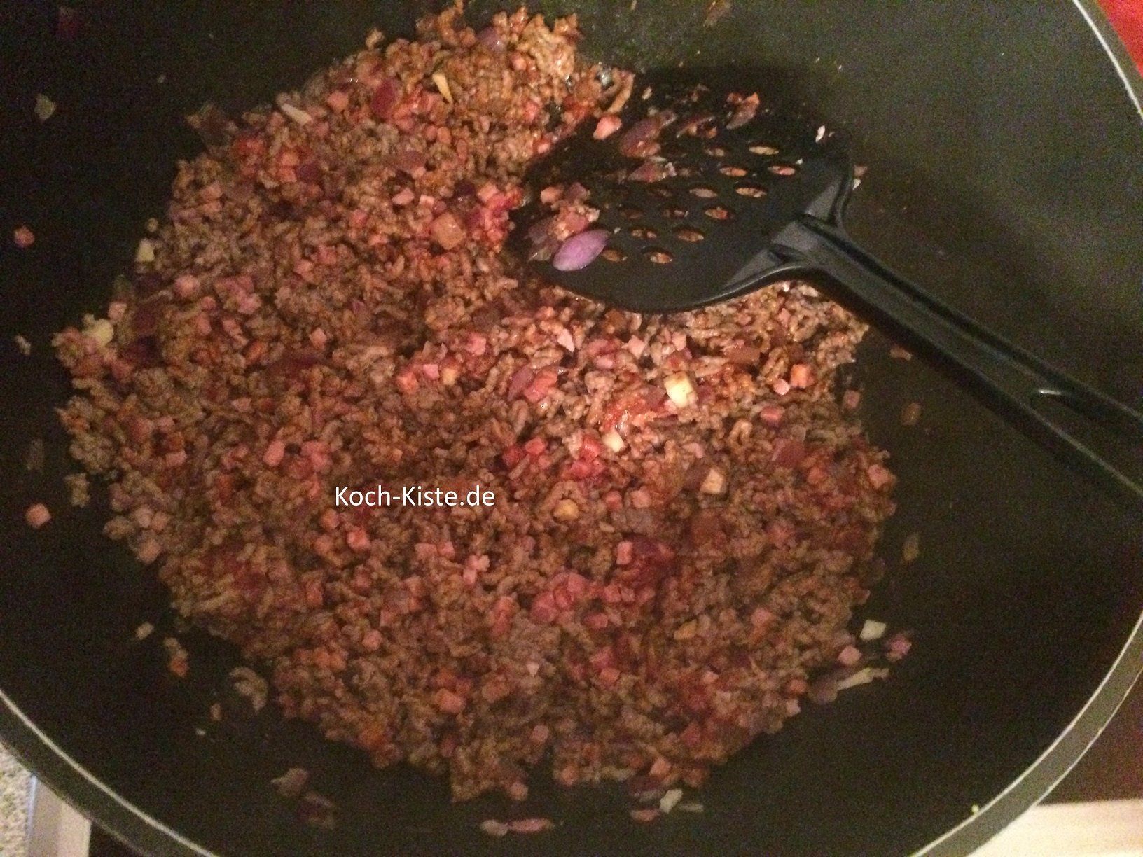 Rinderhack krümelig braten