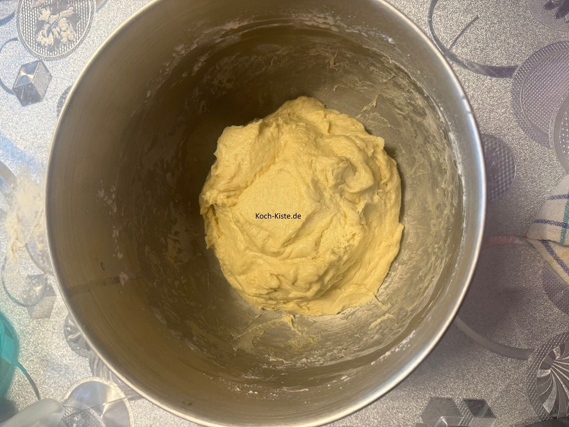dann hast Du einen schönen elastischen Teig