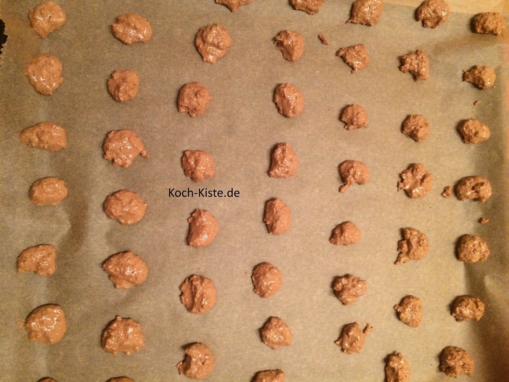 fertig gebckene Kaffee Makronen