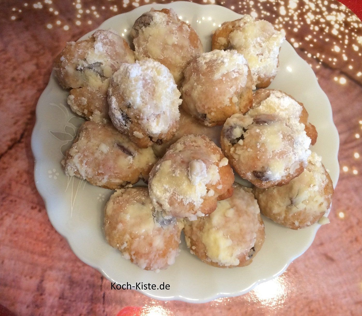 Marzipan-Stollen Bällchen