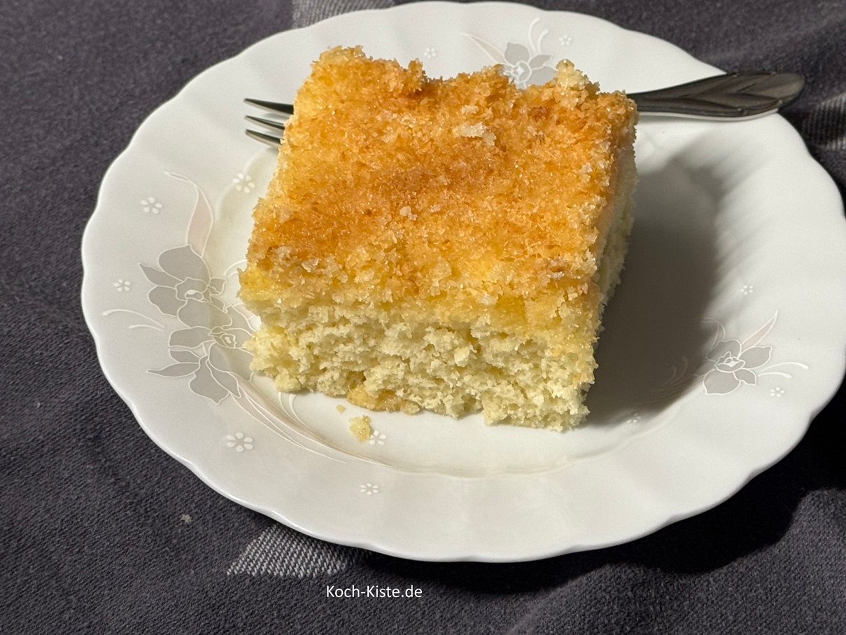 Kokos Buttermilch Kuchen