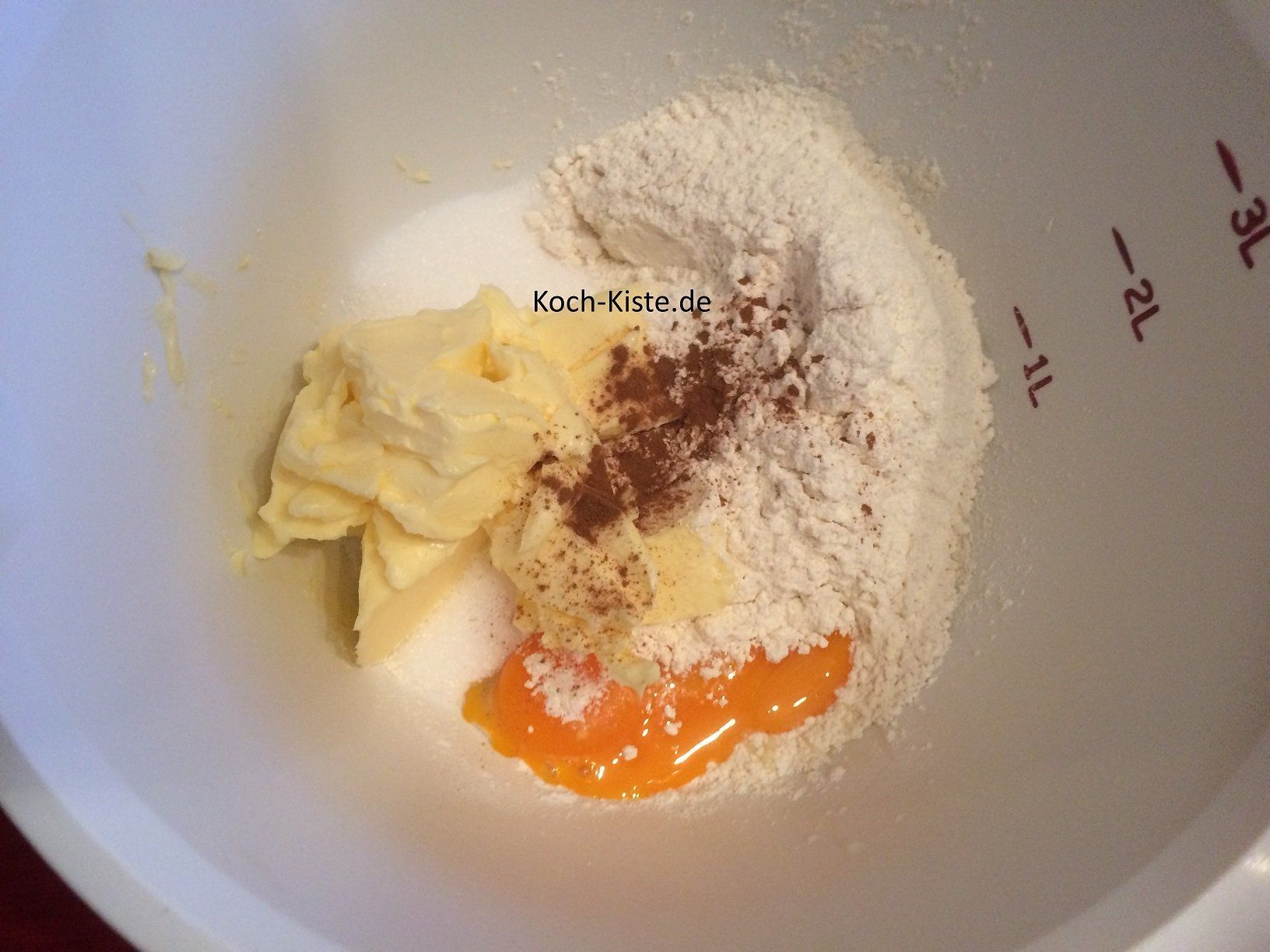 Zutaten für den Teig