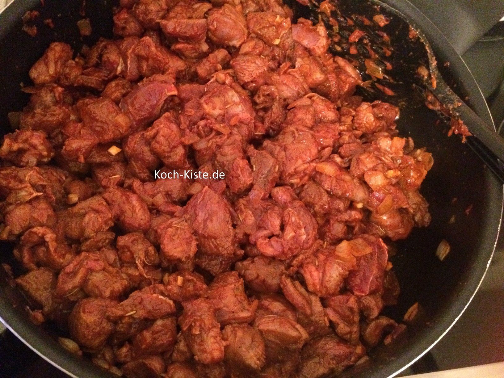 Wildfleisch gut anbraten