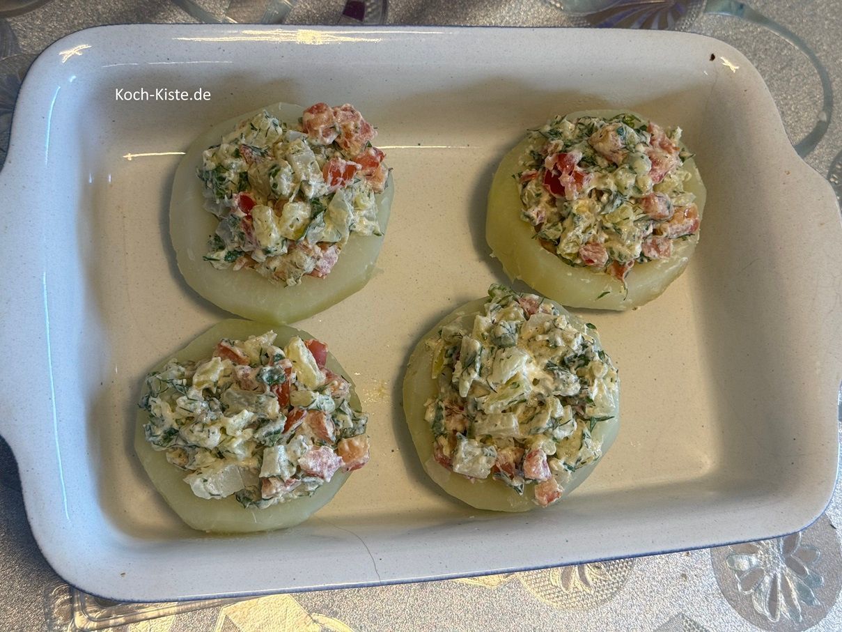 und fülle sie großzügig