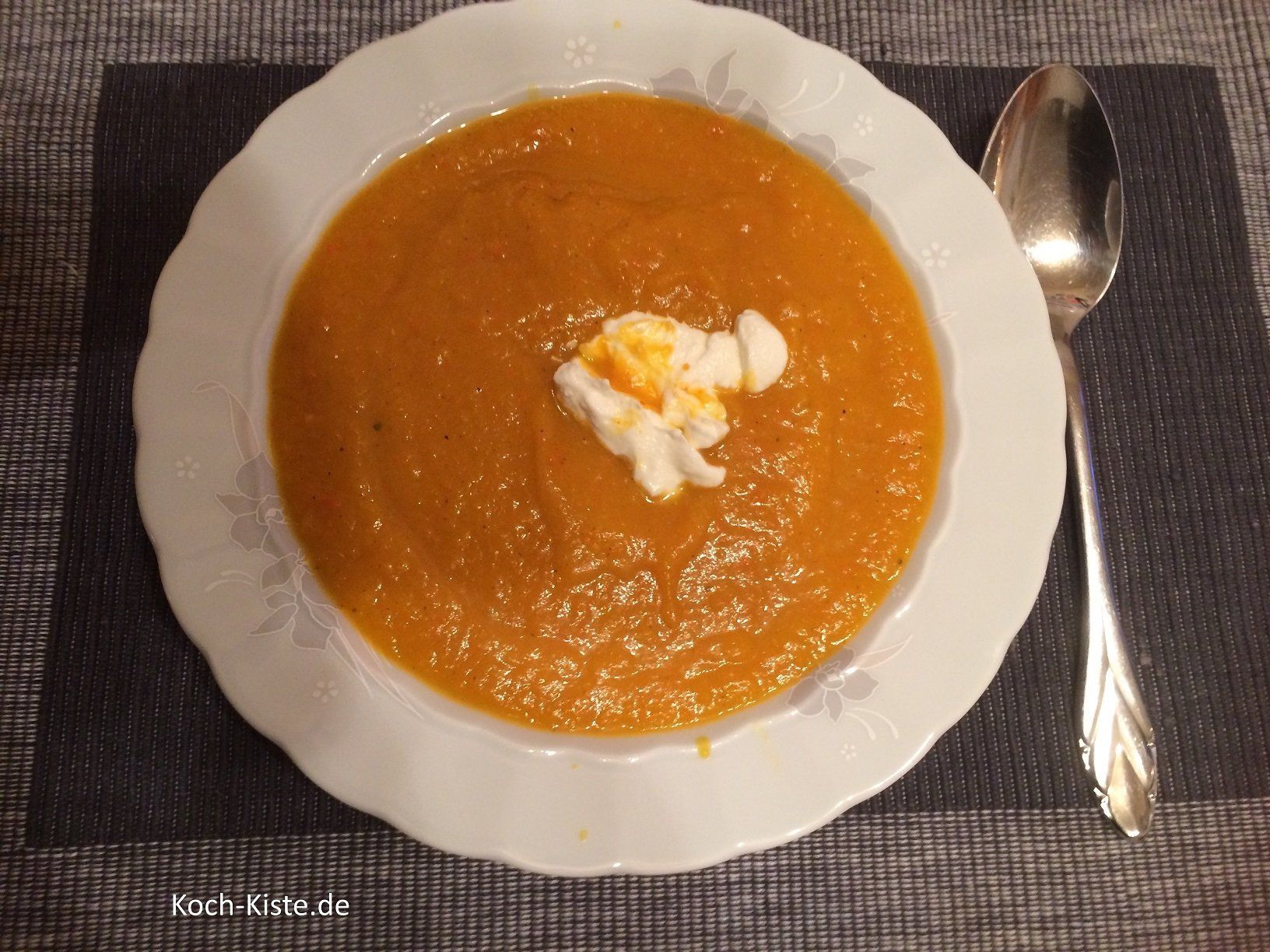 Hokkaido-Kürbis-Suppe