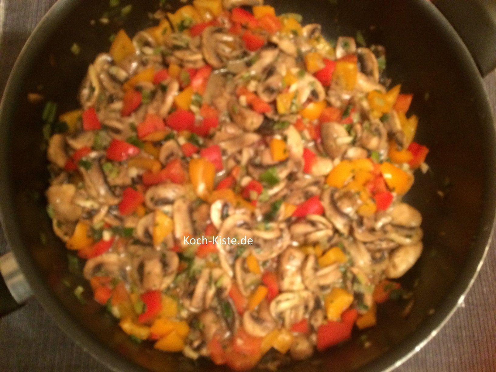 fertige Pilz-Gemüse-Pfanne