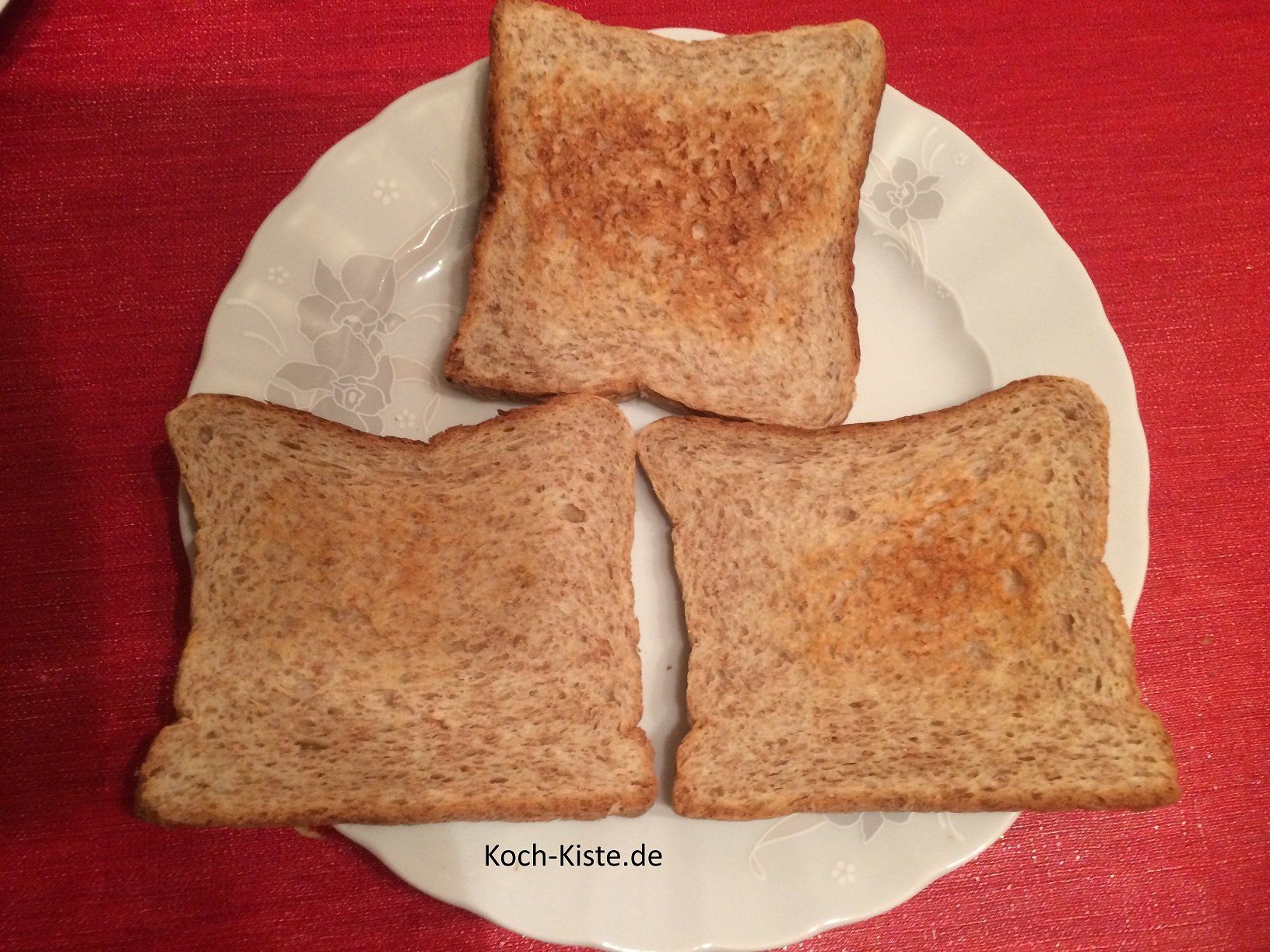 Toastbrot toasten