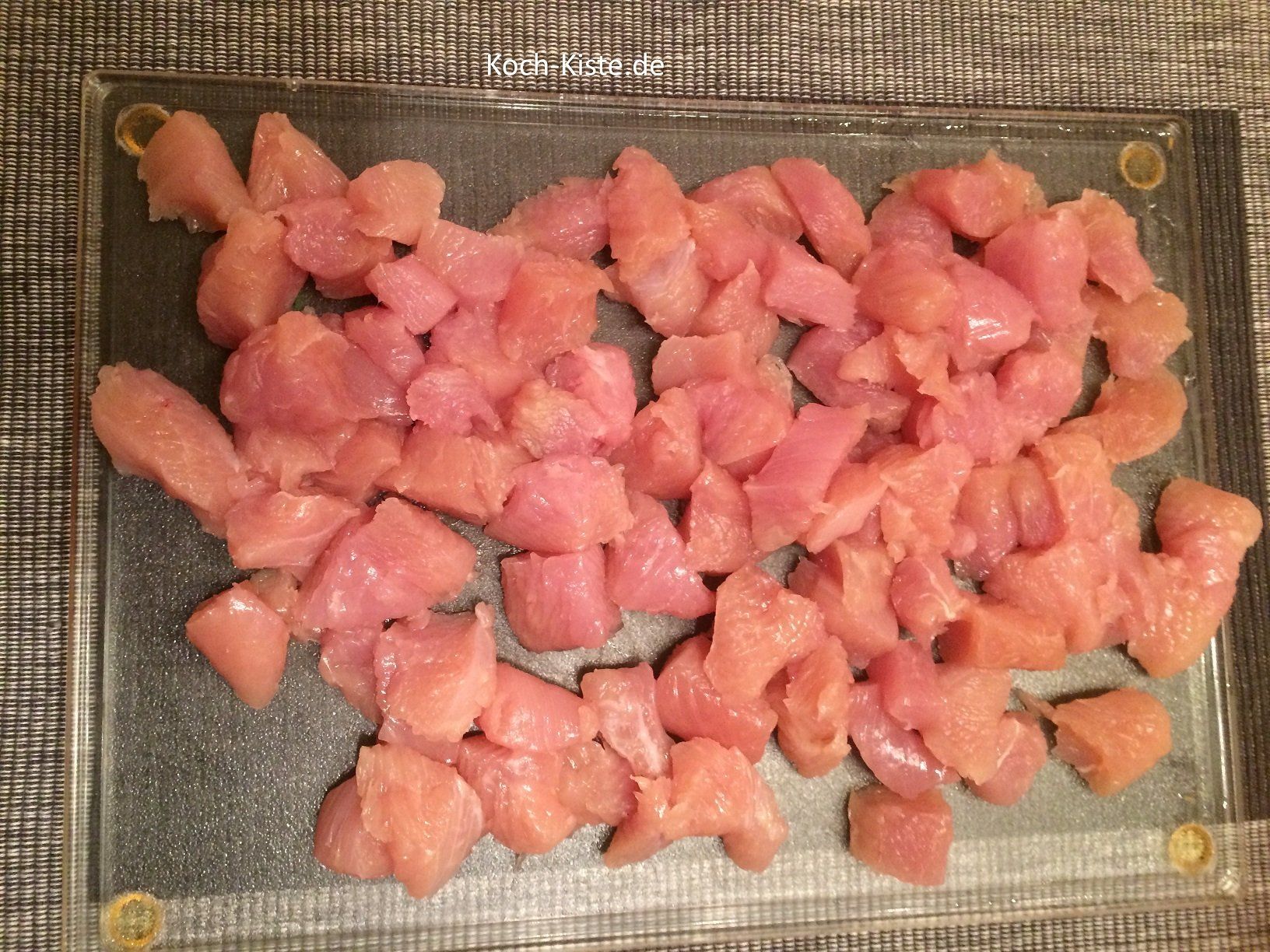 Putenbrust klein schneiden