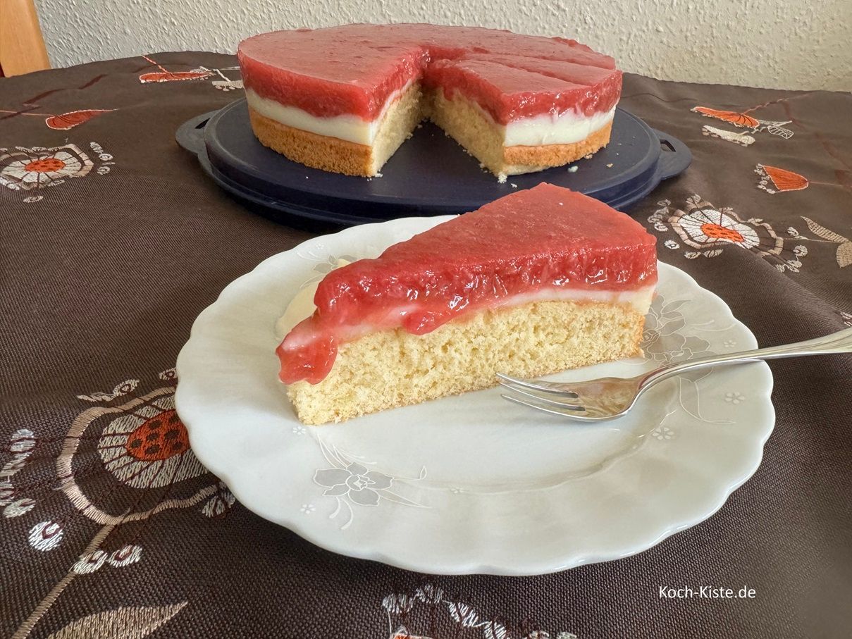 Rhabarber Torte