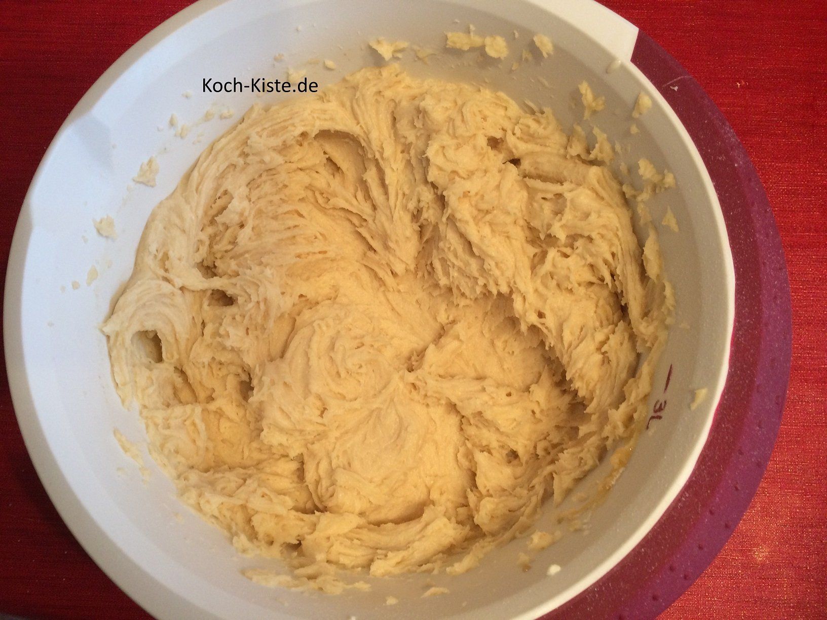 fertig gerührter Kuchenteig