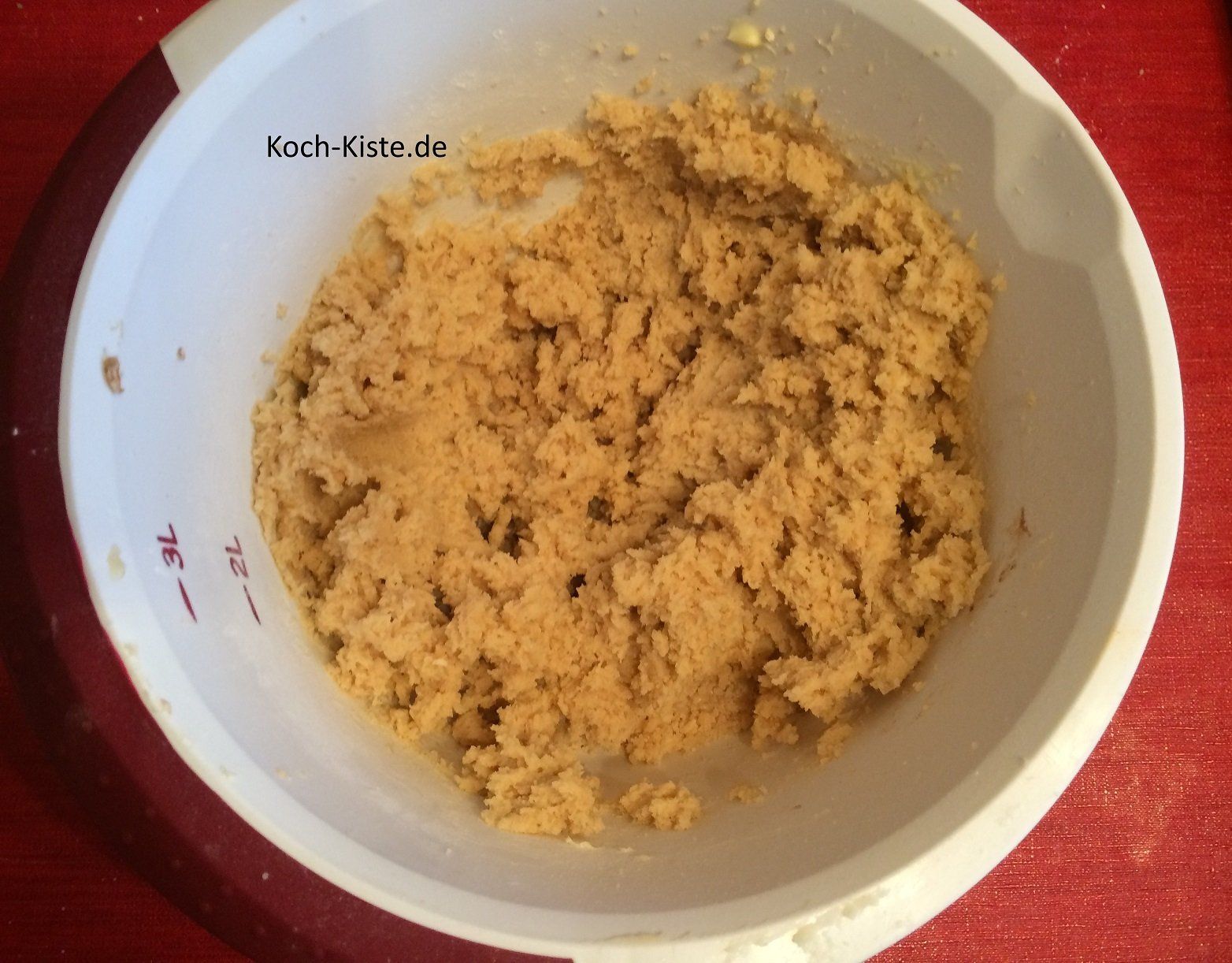 fertiger Streusselteig