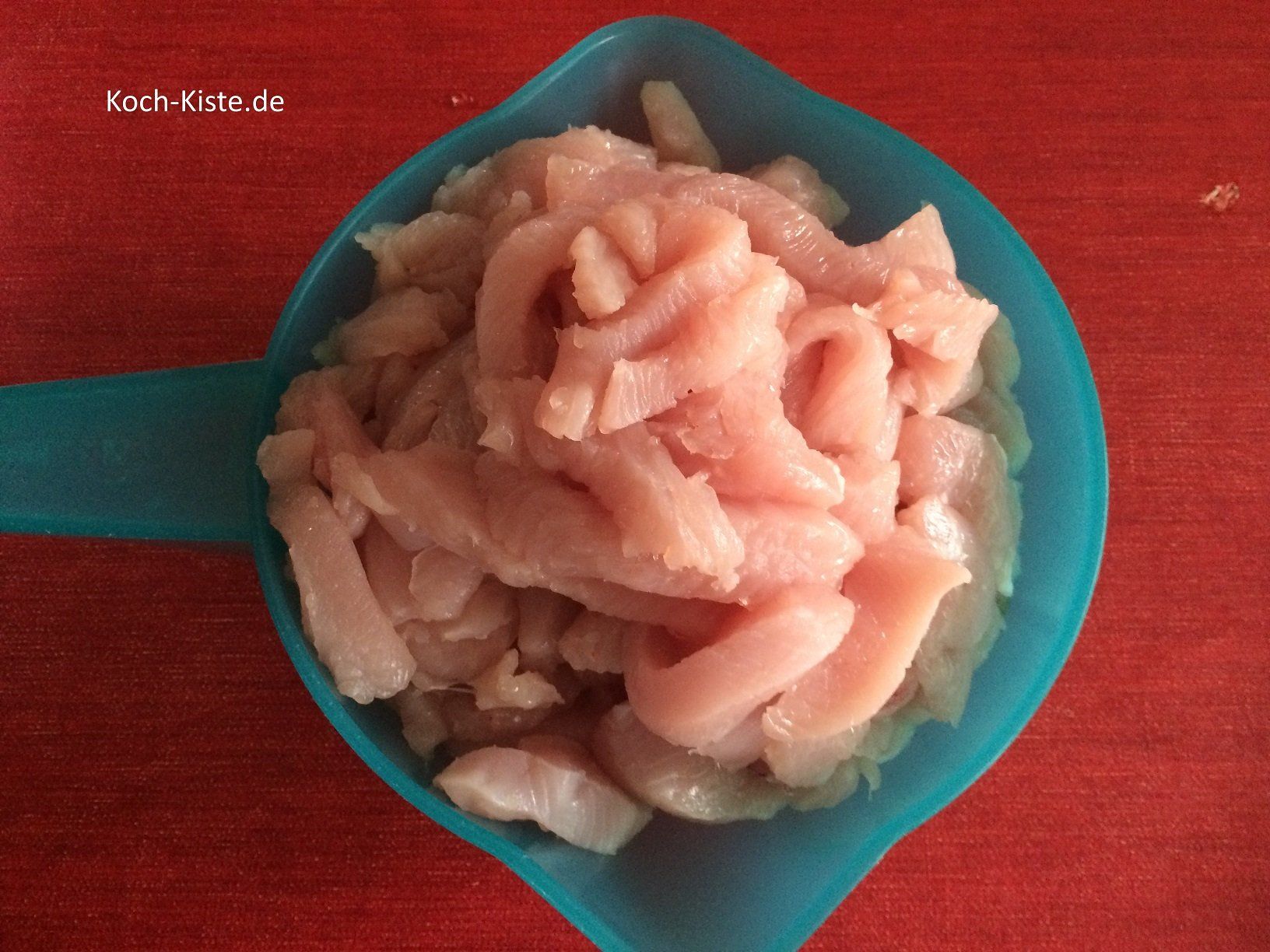 klein geschnittenes Putenbrustfilet