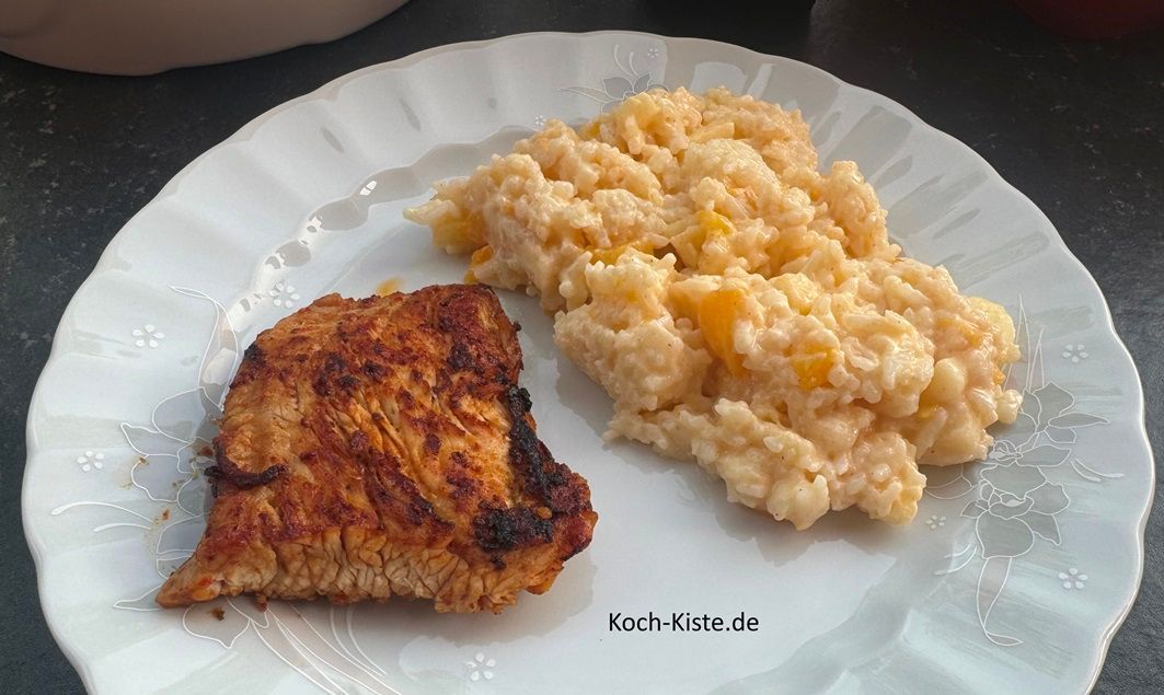 fruchtiger Curry Reissalat