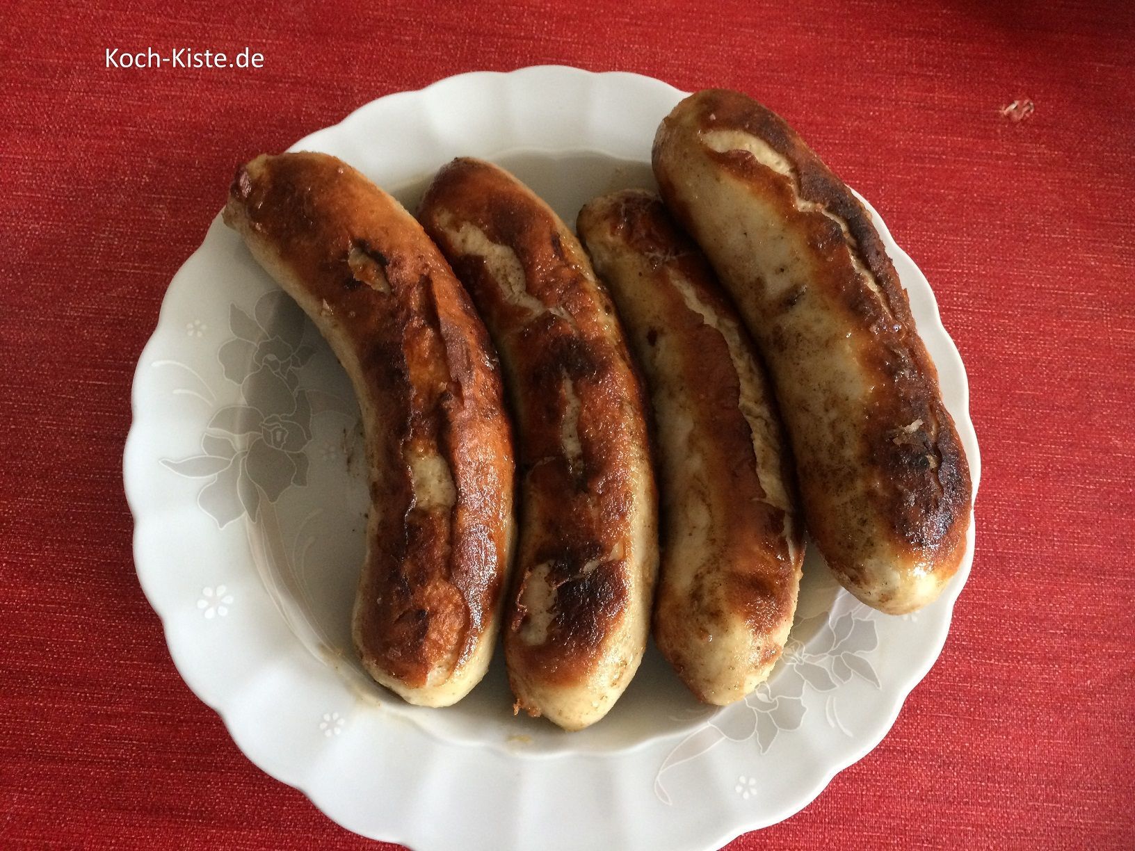 frische feine Bratwurst