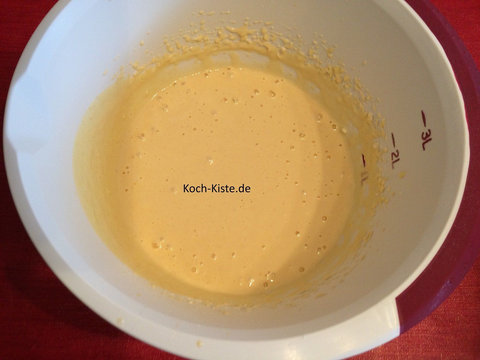 Zutaten zusamen rühren