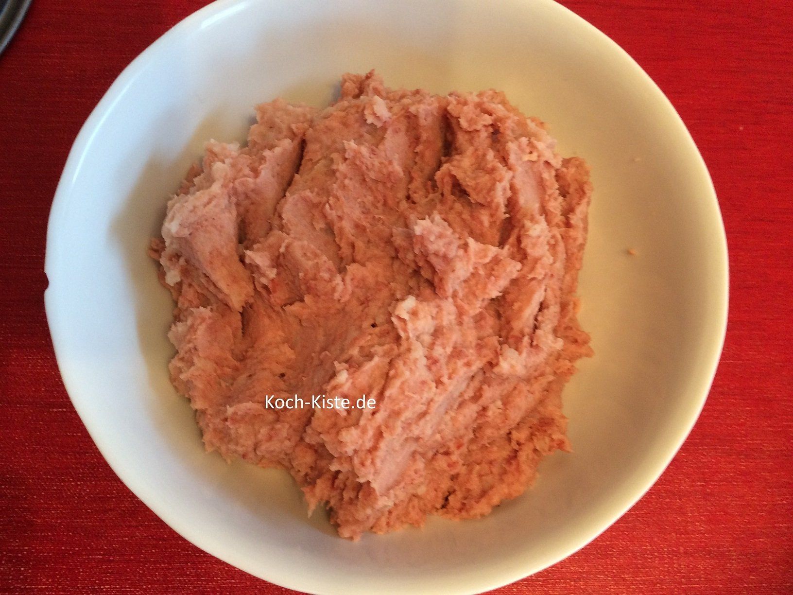 beide Zutaten mit dem Handrührgerät verrühren