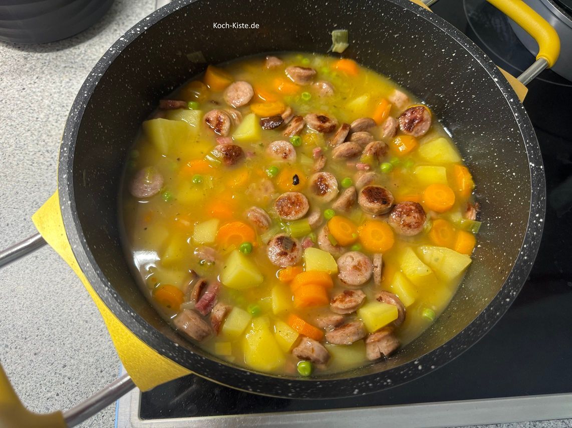 verrühre alles miteinander - nun nur noch Abschmecken - fertig
