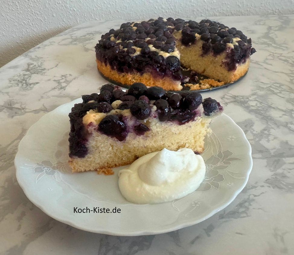 Blaubeer Kuchen
