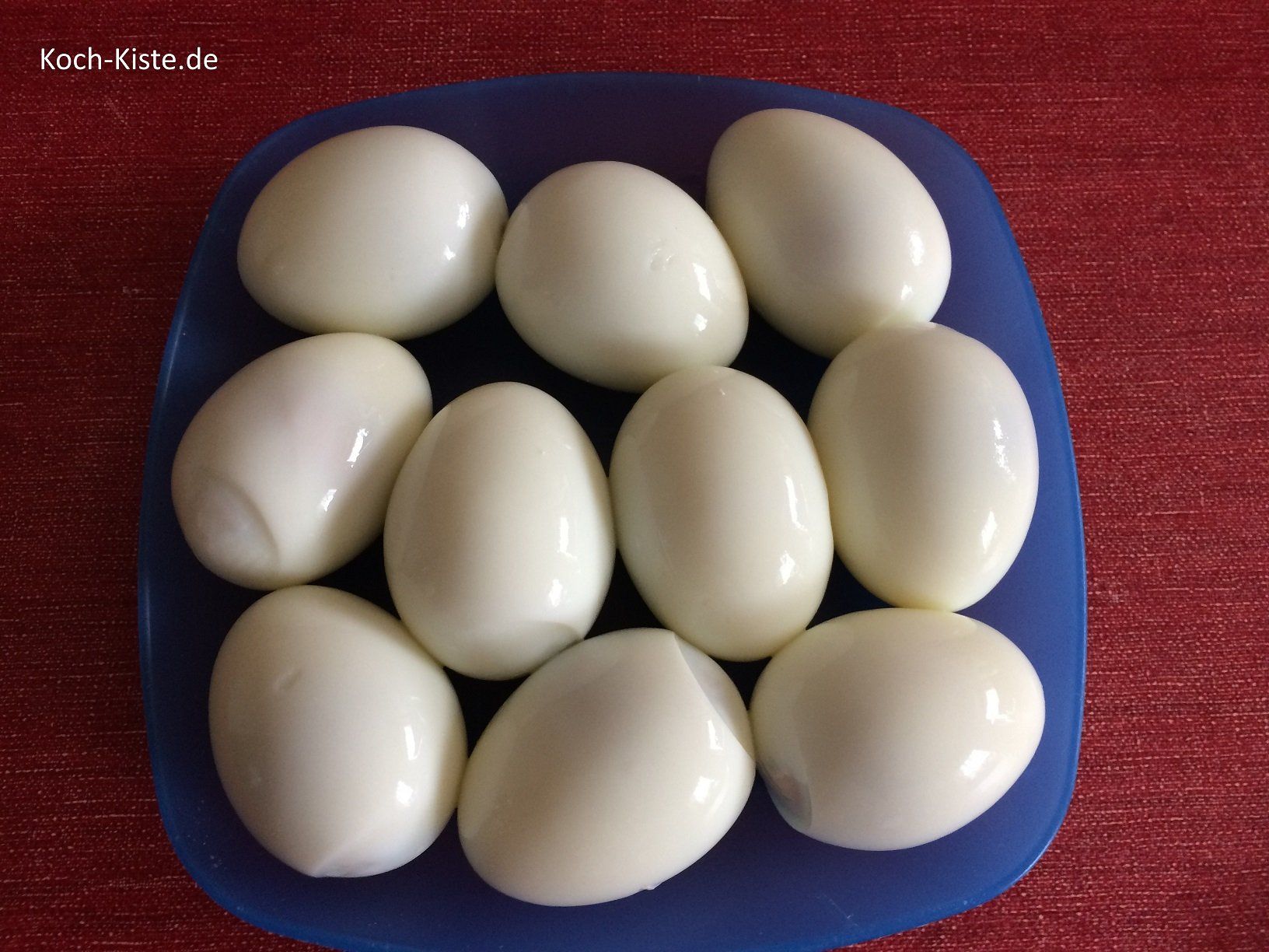 Eier abpellen