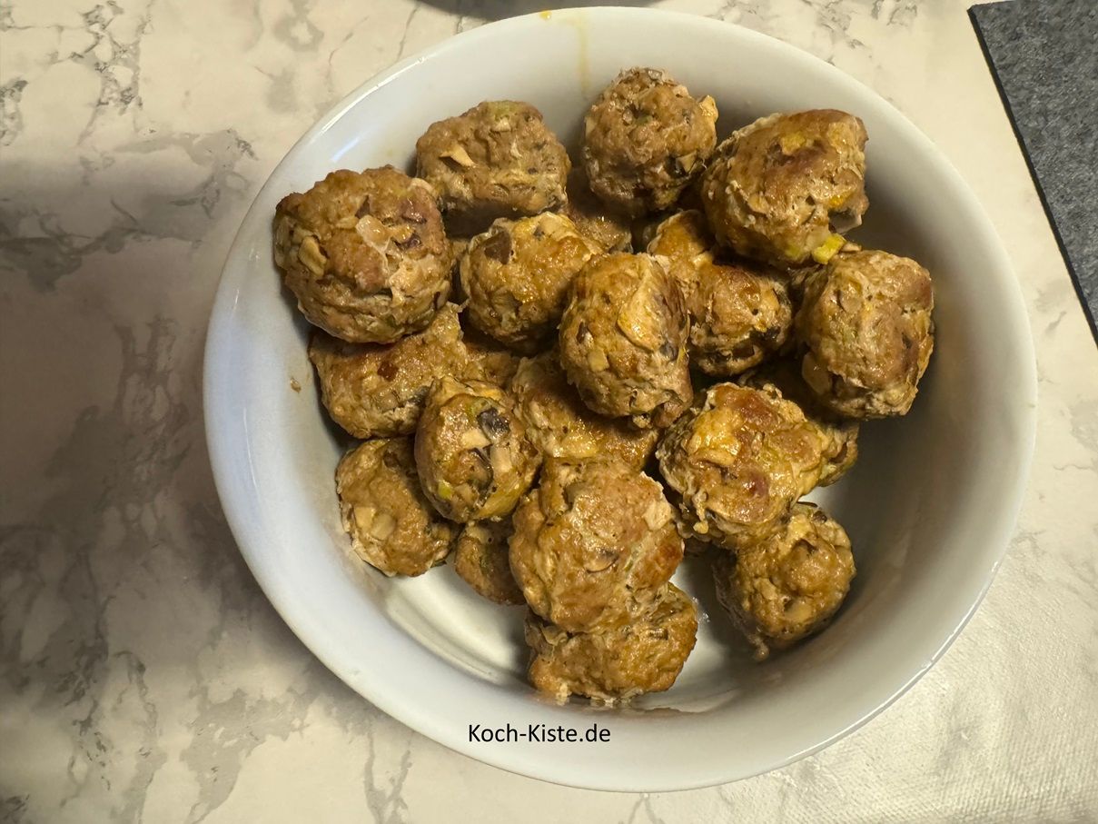 fertige Pilzfrikadellen