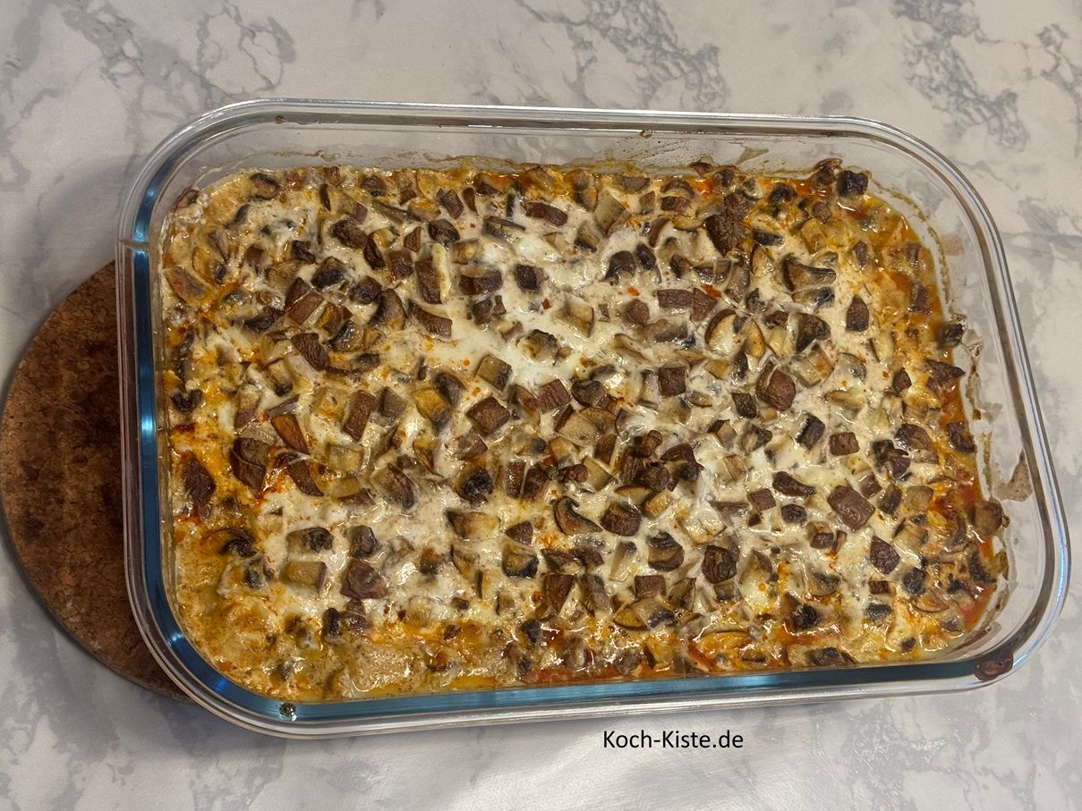 Hähnchenbrustfilet in Pilz-Frischkäse Soße
