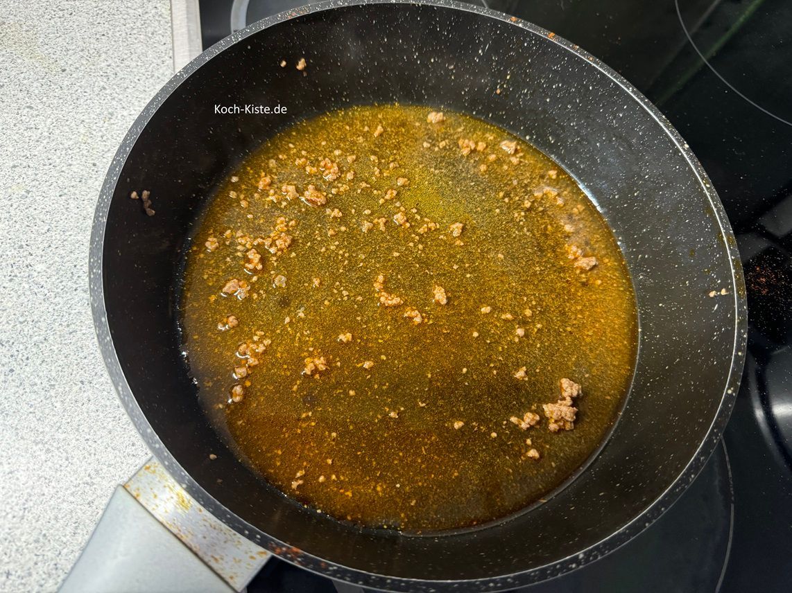 der Bratensaft wird noch benötigt