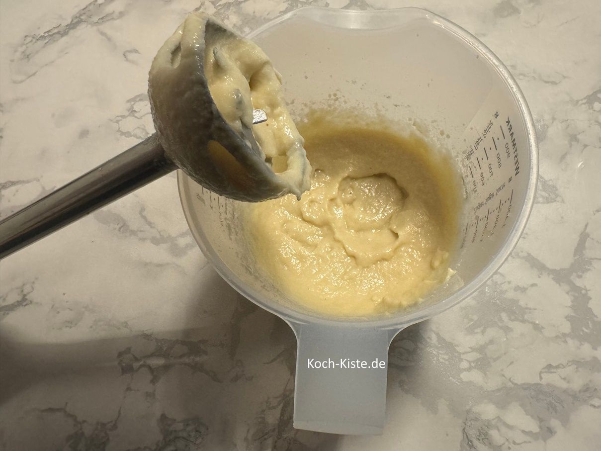 püriere alle Zutaten 1 Minuten lang