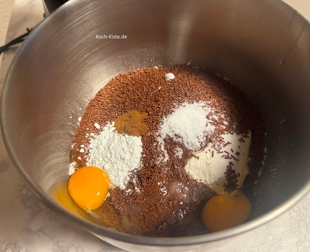 gebe 2 Eier (M) hinzu