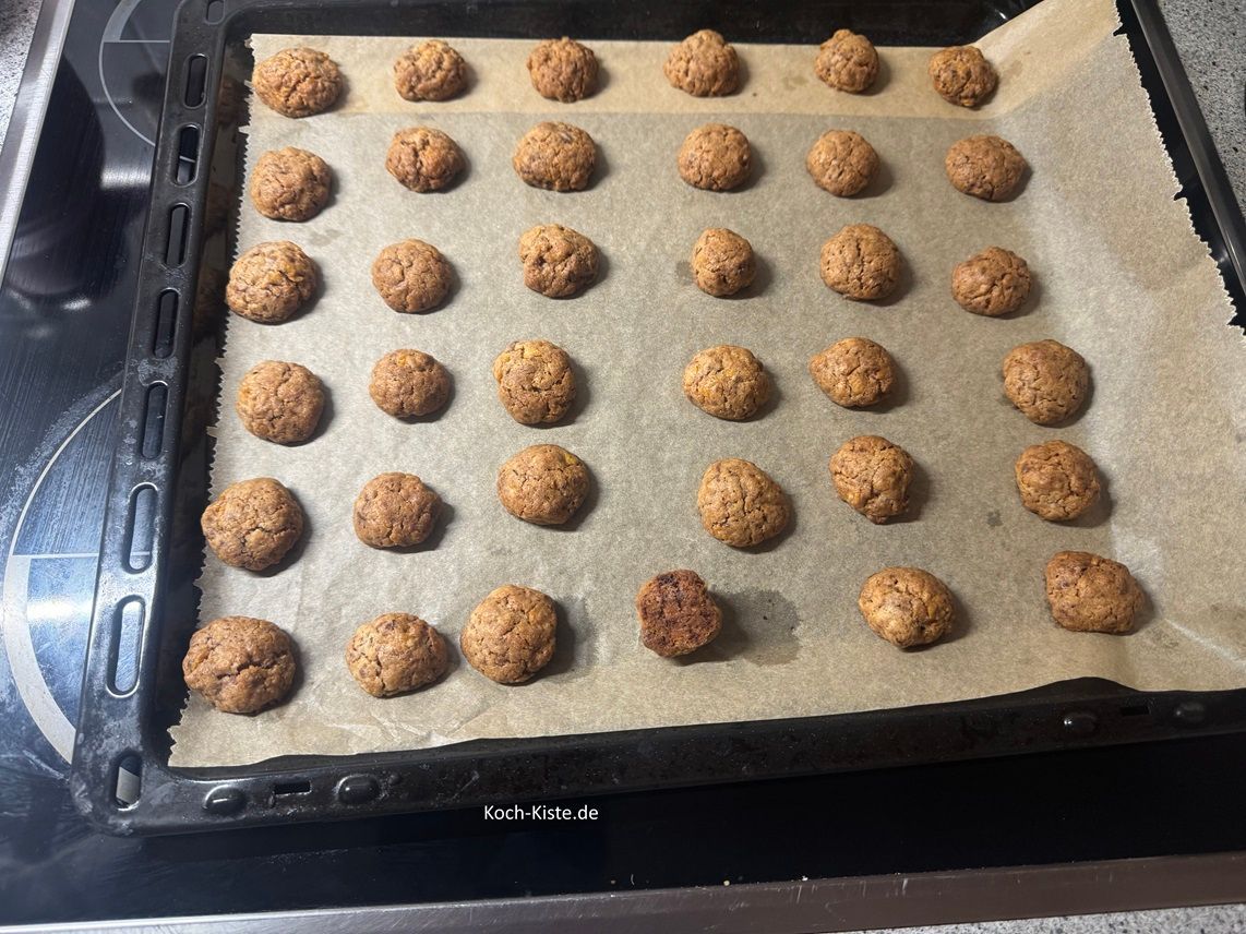 fertig gebackene (Schoko) Knusper Kekse