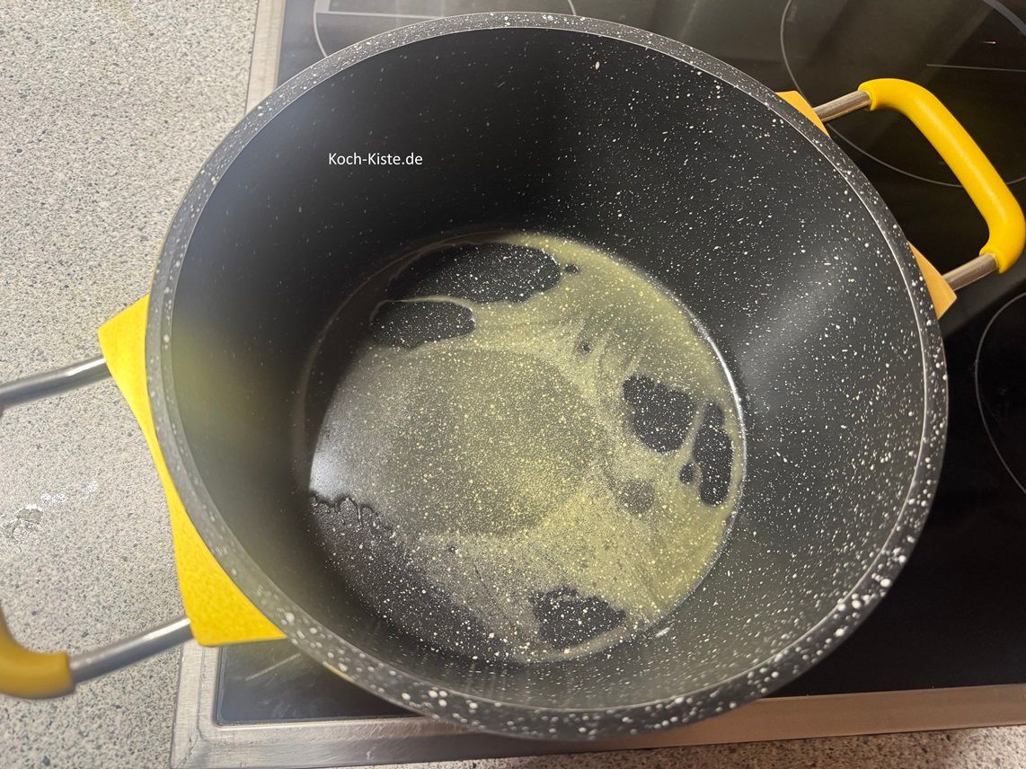 und lasse sie schmelzen