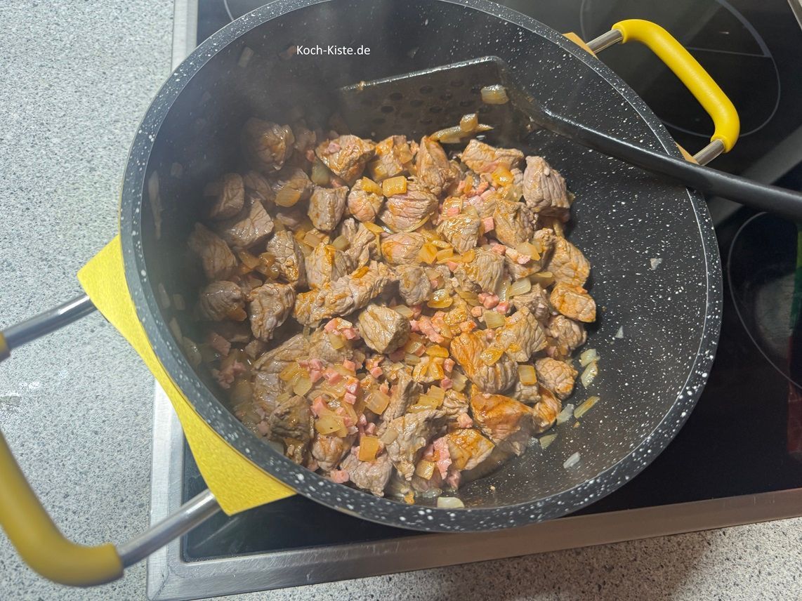 und werdne gleichmäßig unter gerührt