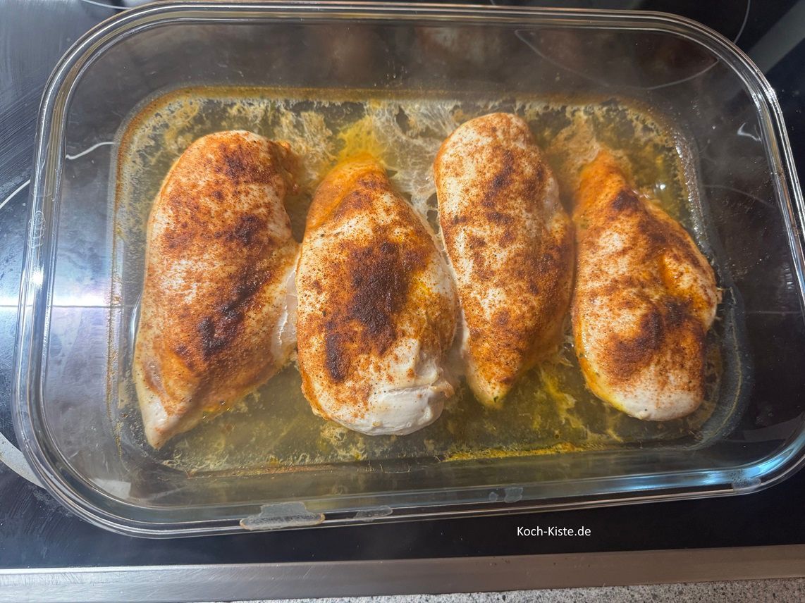 Hähnchenbrustfilet im Backofen