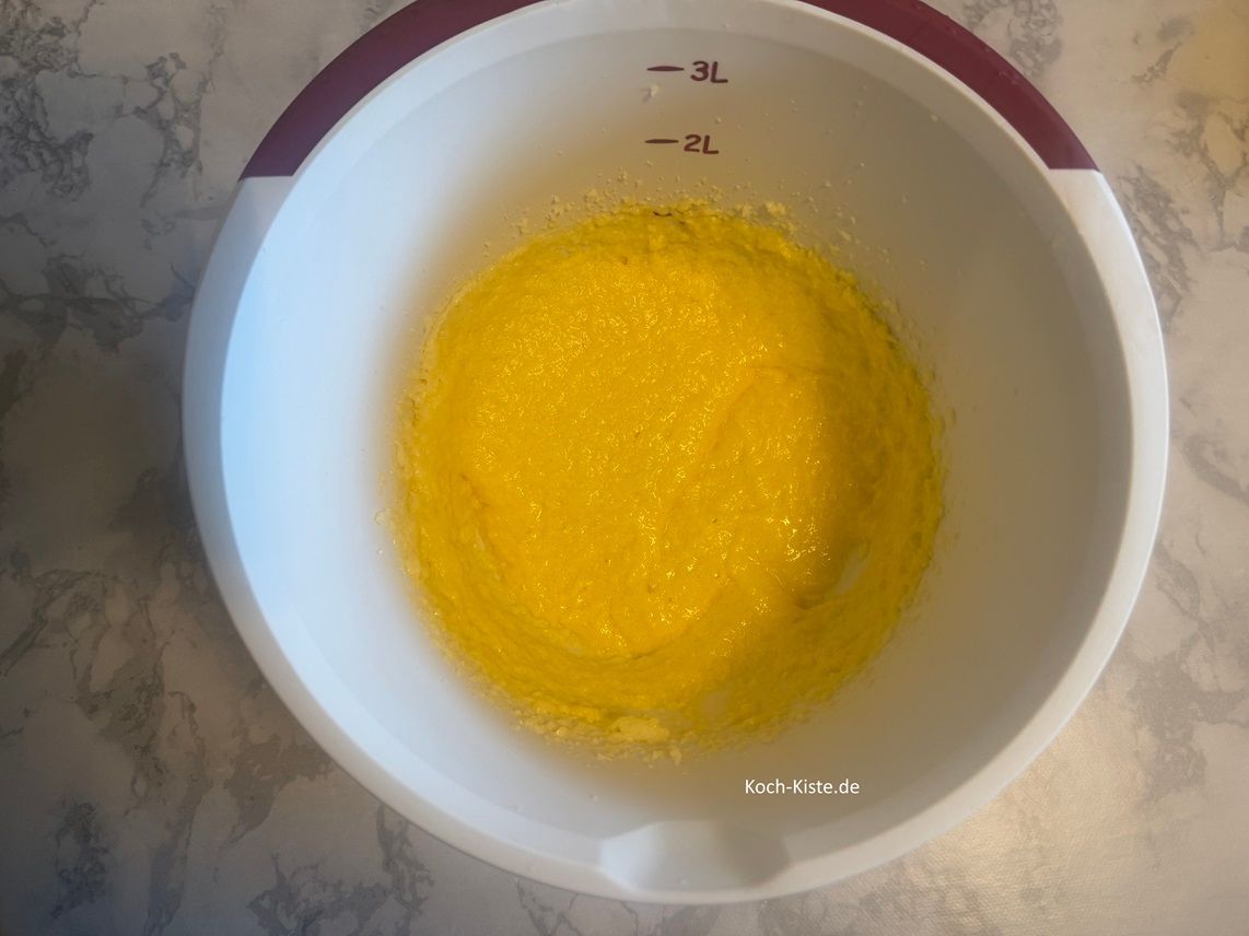 und werden untergerührt.