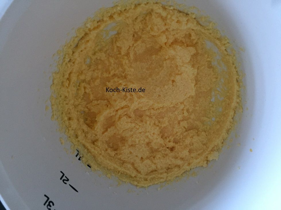 verrühre alles mit dem Handrührgerät