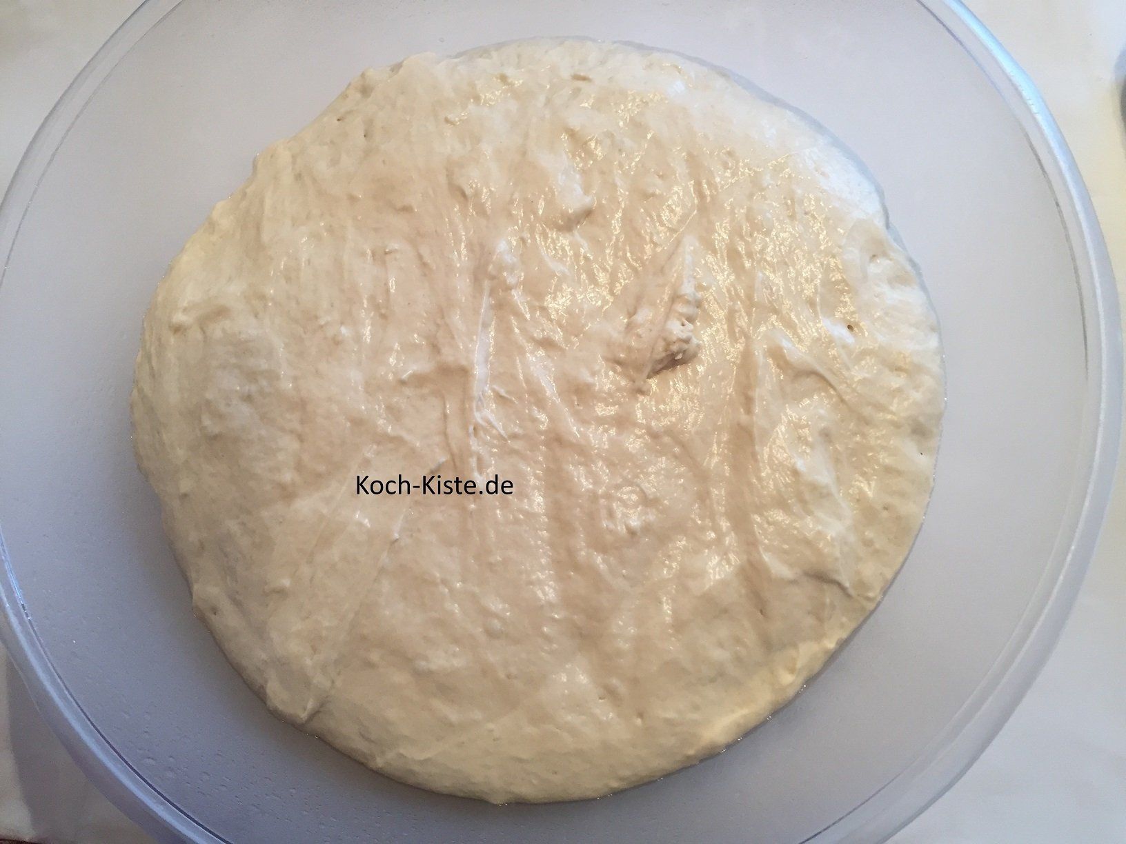 aufgegangener Teig