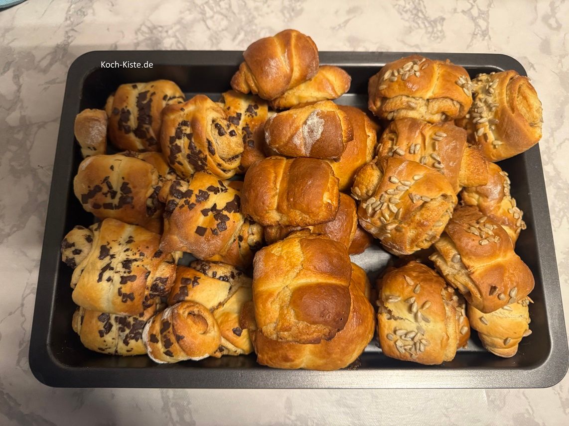 3erlei Franzbrötchen