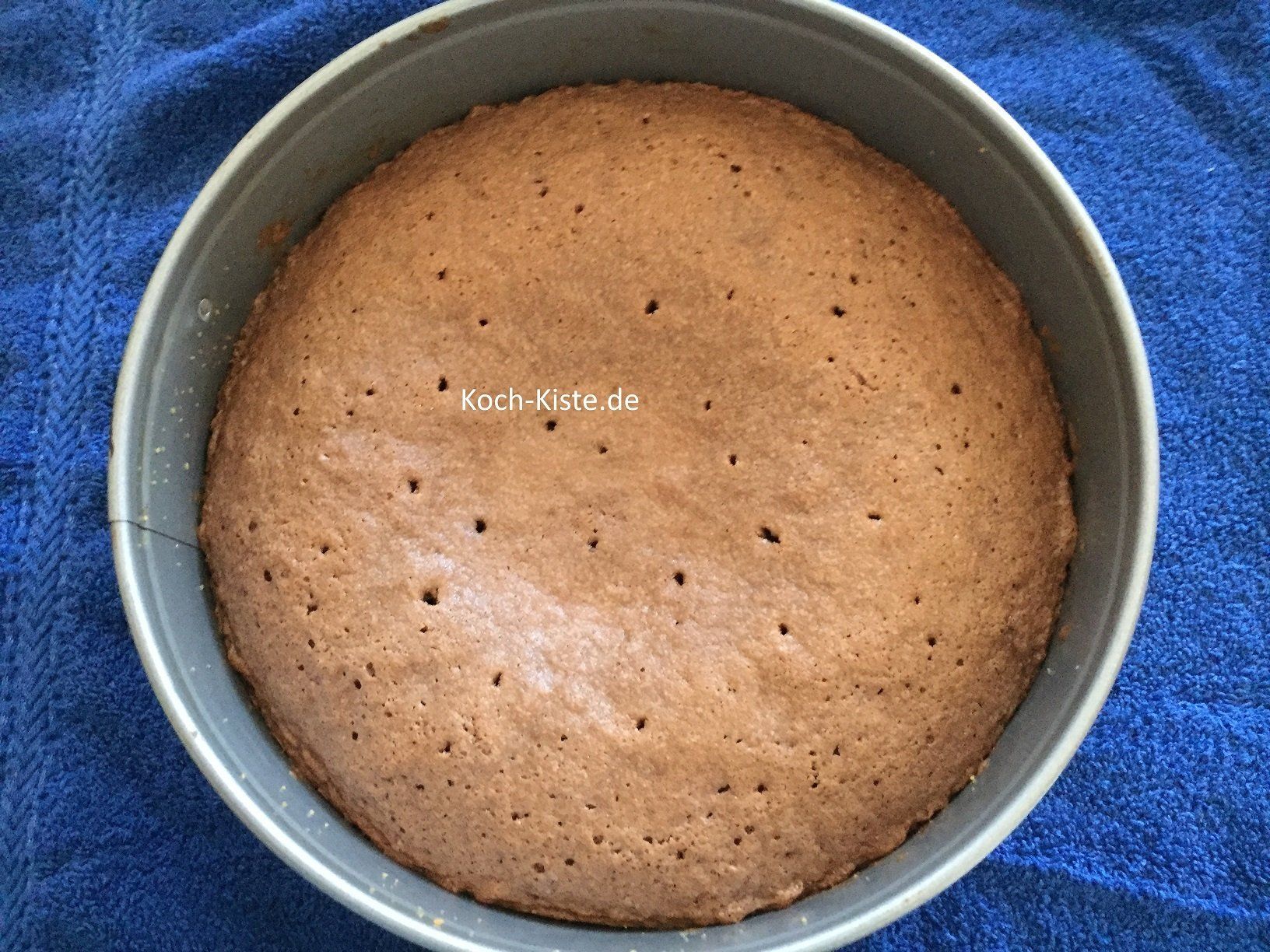 gebackener Tortenboden