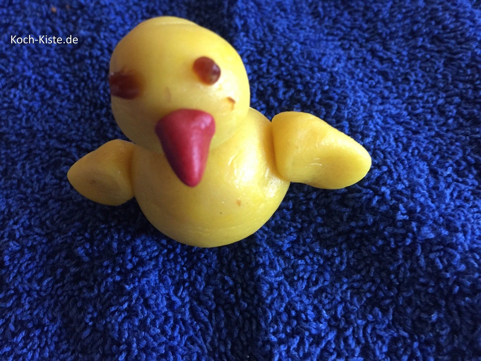 Schnabel formen und ansetzen