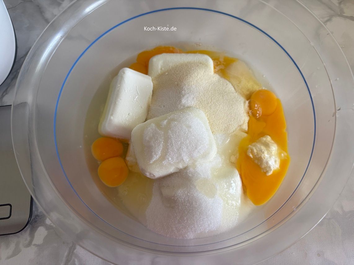 dann kommen noch 6 Eier